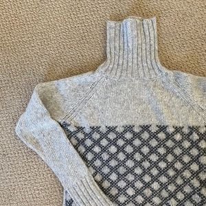 Sezane wool turtleneck sweater